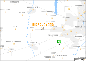 map of Big Four Yard