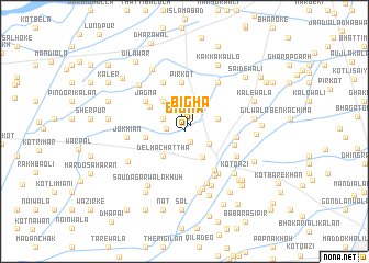 map of Bigha