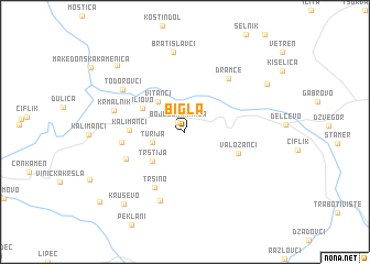 map of Bigla