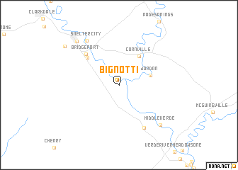 map of Bignotti