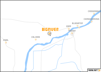 map of Big River