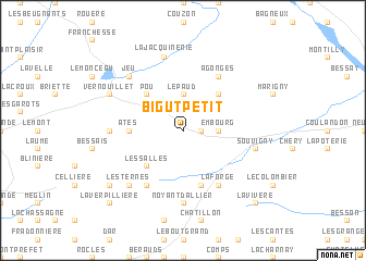 map of Bigut Petit