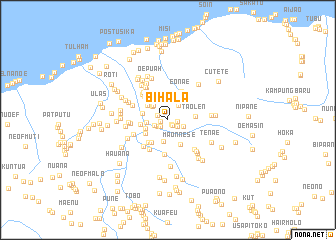 map of Bihala