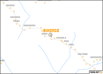 map of Bihongo
