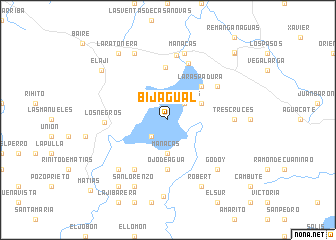 map of Bijagual