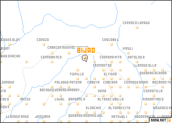 map of Bijao