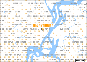 map of Bijaynagar