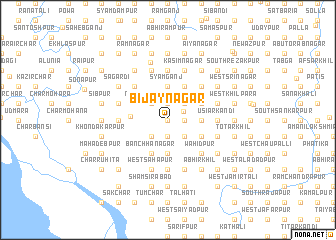 map of Bijaynagar