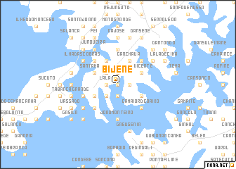 map of Bijene