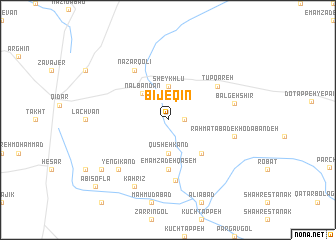 map of Bījeqīn