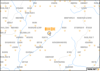 map of Bikok