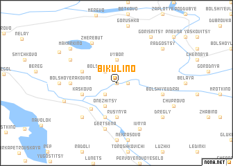 map of Bikulino