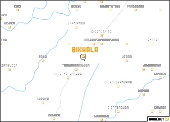 map of Bikwala