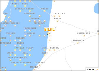 map of Bilal