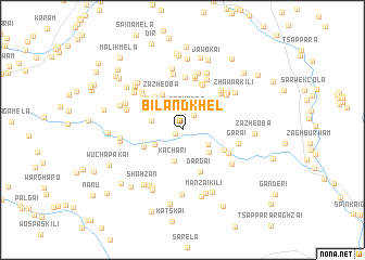 map of Biland Khel