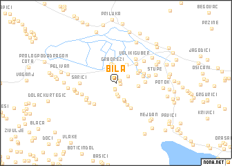 map of Bila