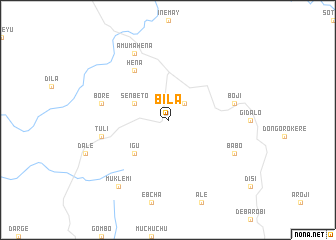 map of Bīla