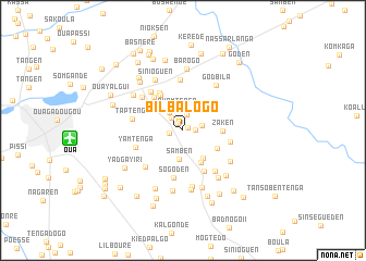 map of Bilbalogo