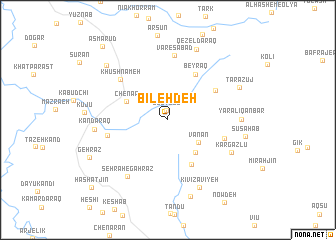 map of Bīleh Deh