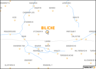 map of Biliche