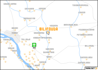 map of Bilifouda