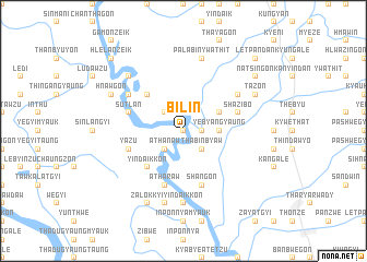 map of Bilin