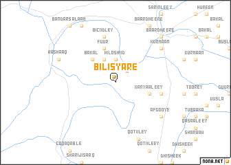 map of Bilis Yare