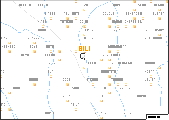 map of Bīlī