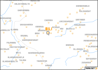 map of Bīlī