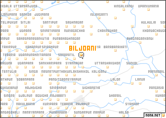 map of Bīl Joāni