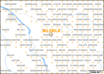 map of Bīl Kaila