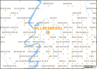 map of Bīl Lakshmīkol