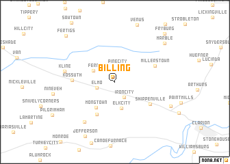 map of Billing