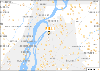 map of Billi