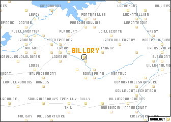 map of Billory
