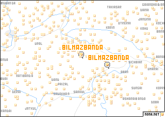 map of Bilmāz Bānda