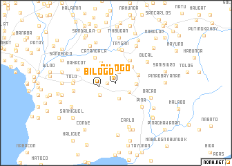 map of Bilogo