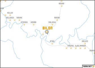 map of Bilon