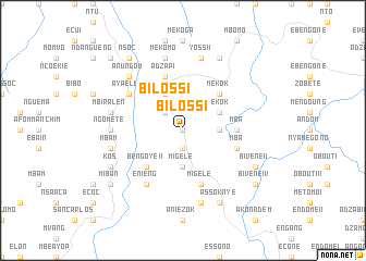 map of Bilossi