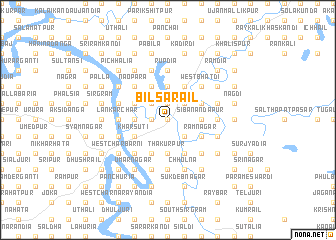 map of Bīl Sarāil
