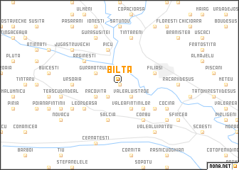 map of Bîlta