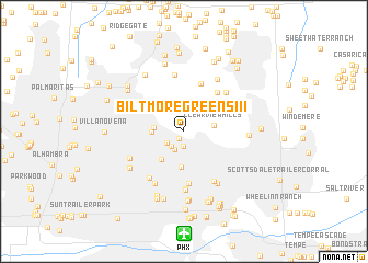 map of Biltmore Greens III