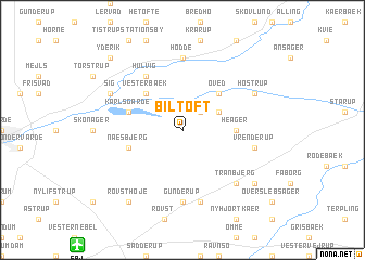 map of Biltoft