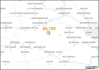 map of Bilton