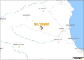 map of Bilyasan