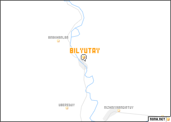map of Bilyutay
