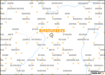 map of Bima Number 1
