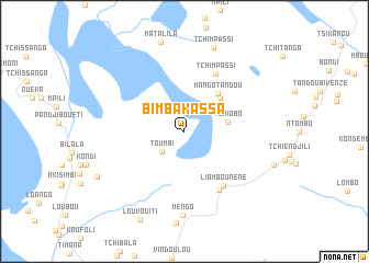 map of Bimbakassa