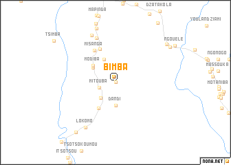 map of Bimba