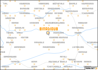 map of Binadioub